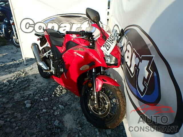 HONDA CBR CYCLE 2015 - MLHNC5102F5100683