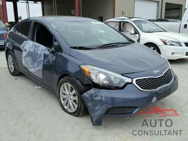 KIA FORTE 2016 - KNAFX4A67G5483769