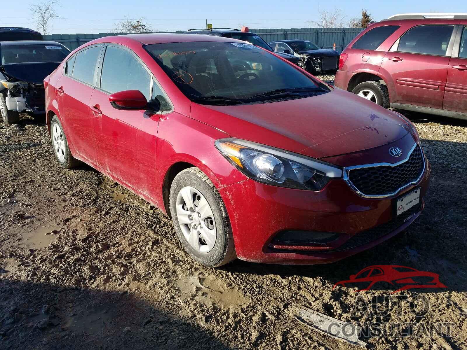 KIA FORTE 2016 - KNAFK4A61G5466559