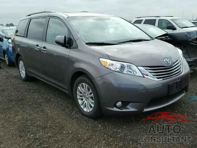 TOYOTA SIENNA 2016 - 5TDYK3DC2GS749439