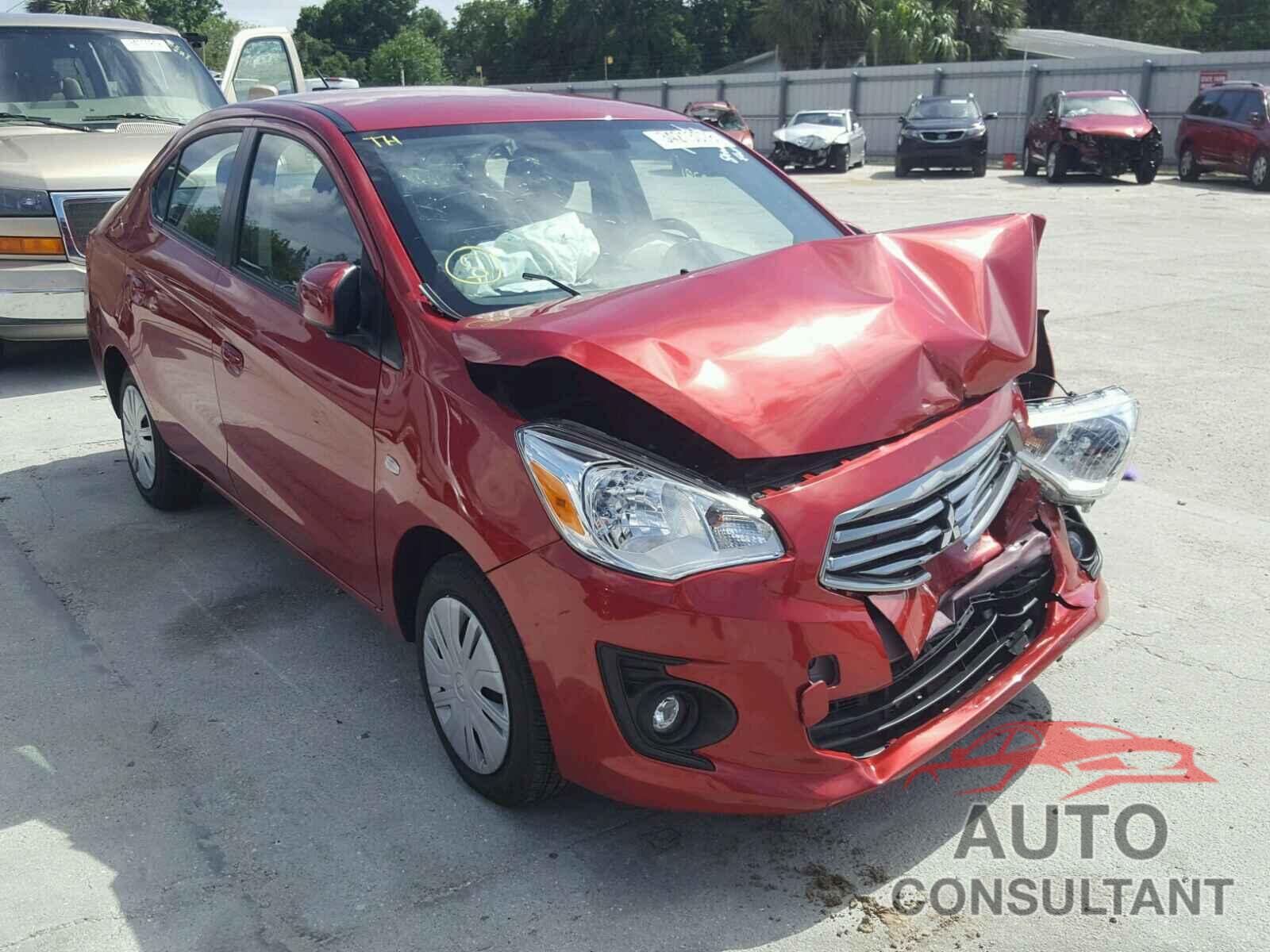 MITSUBISHI MIRAGE 2017 - ML32F3FJ9HHF18409