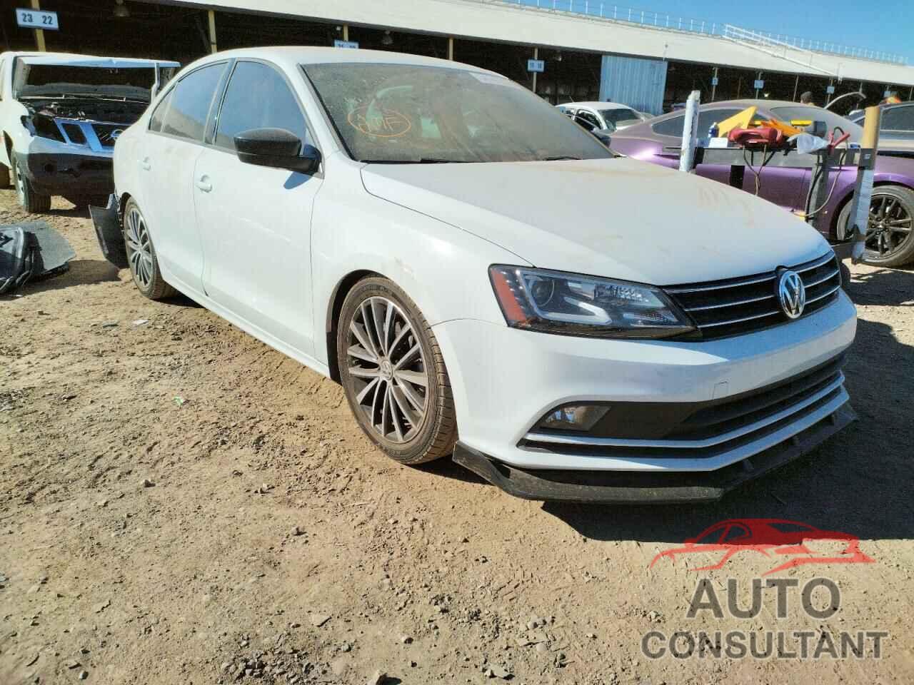 VOLKSWAGEN JETTA 2016 - 3VWB17AJXGM299507