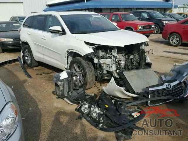 TOYOTA HIGHLANDER 2015 - 5TDJKRFHXFS162773