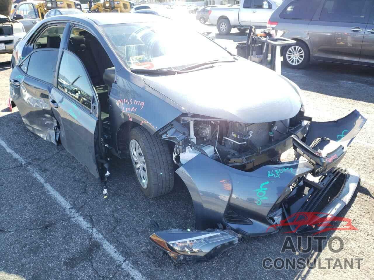 TOYOTA COROLLA 2019 - 2T1BURHE6KC168610
