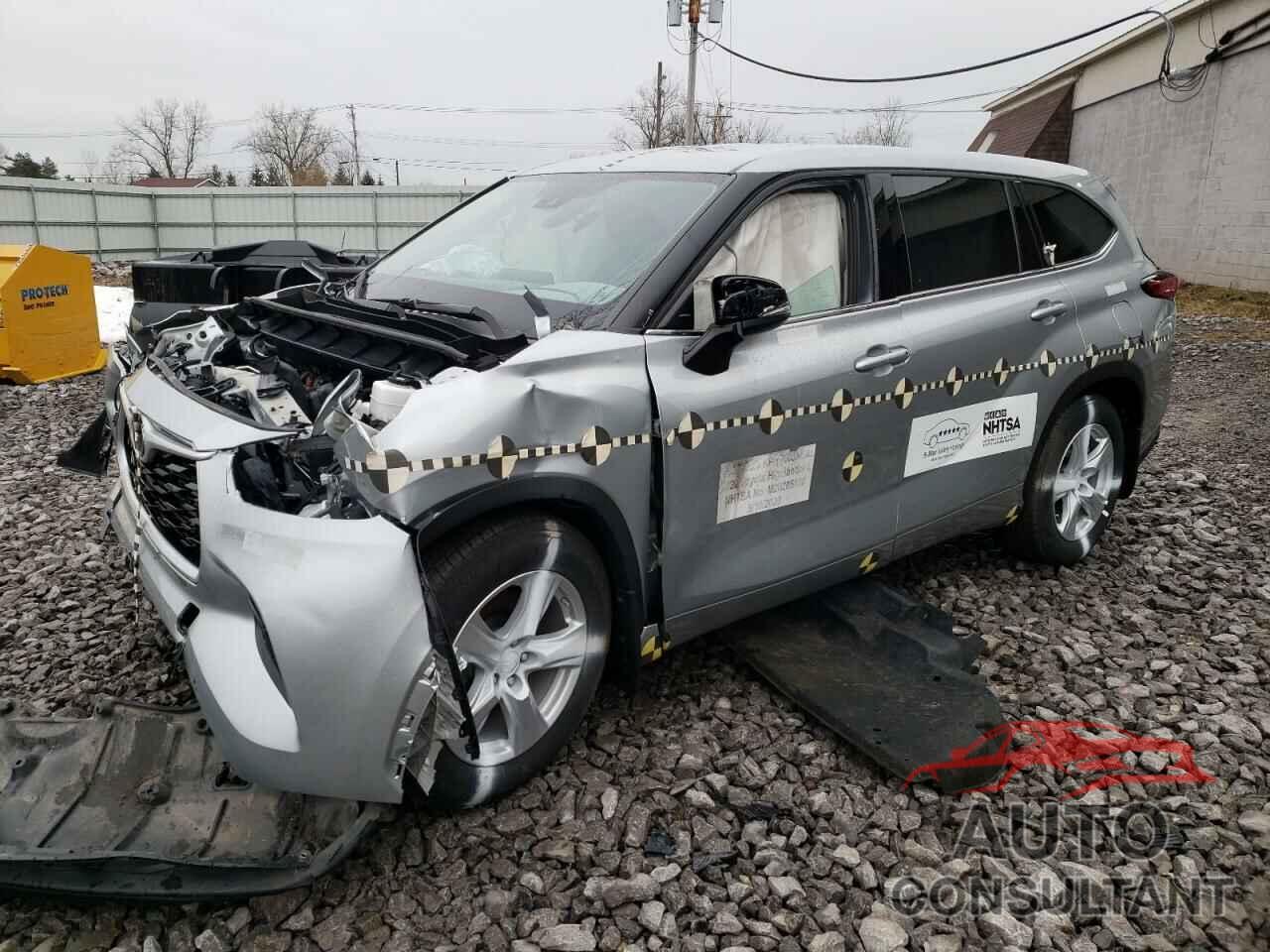 TOYOTA HIGHLANDER 2020 - 5TDCZRBH7LS505321