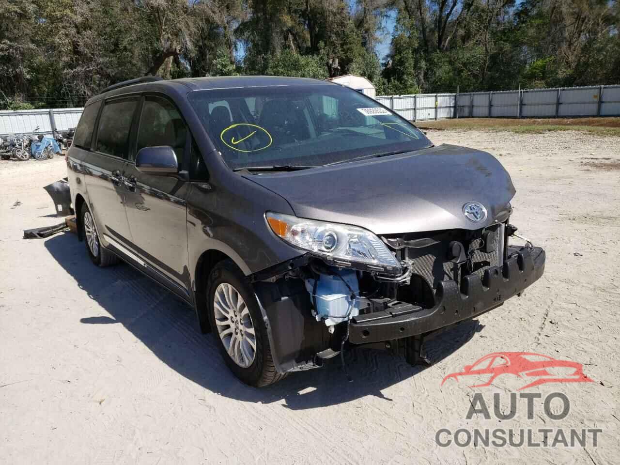 TOYOTA SIENNA 2017 - 5TDYZ3DC1HS863672