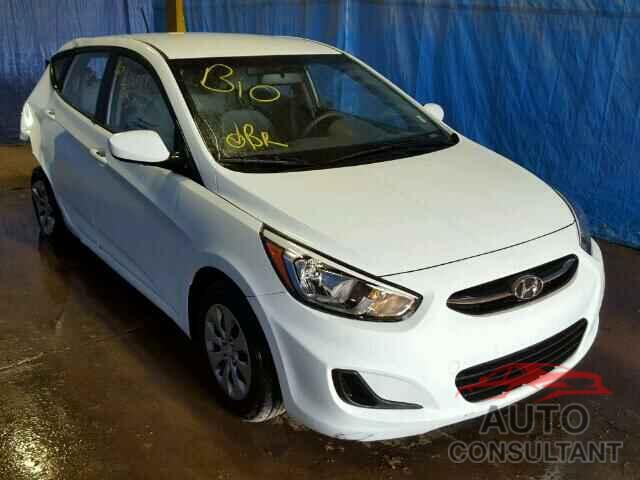 HYUNDAI ACCENT 2016 - KMHCT5AE7GU270692