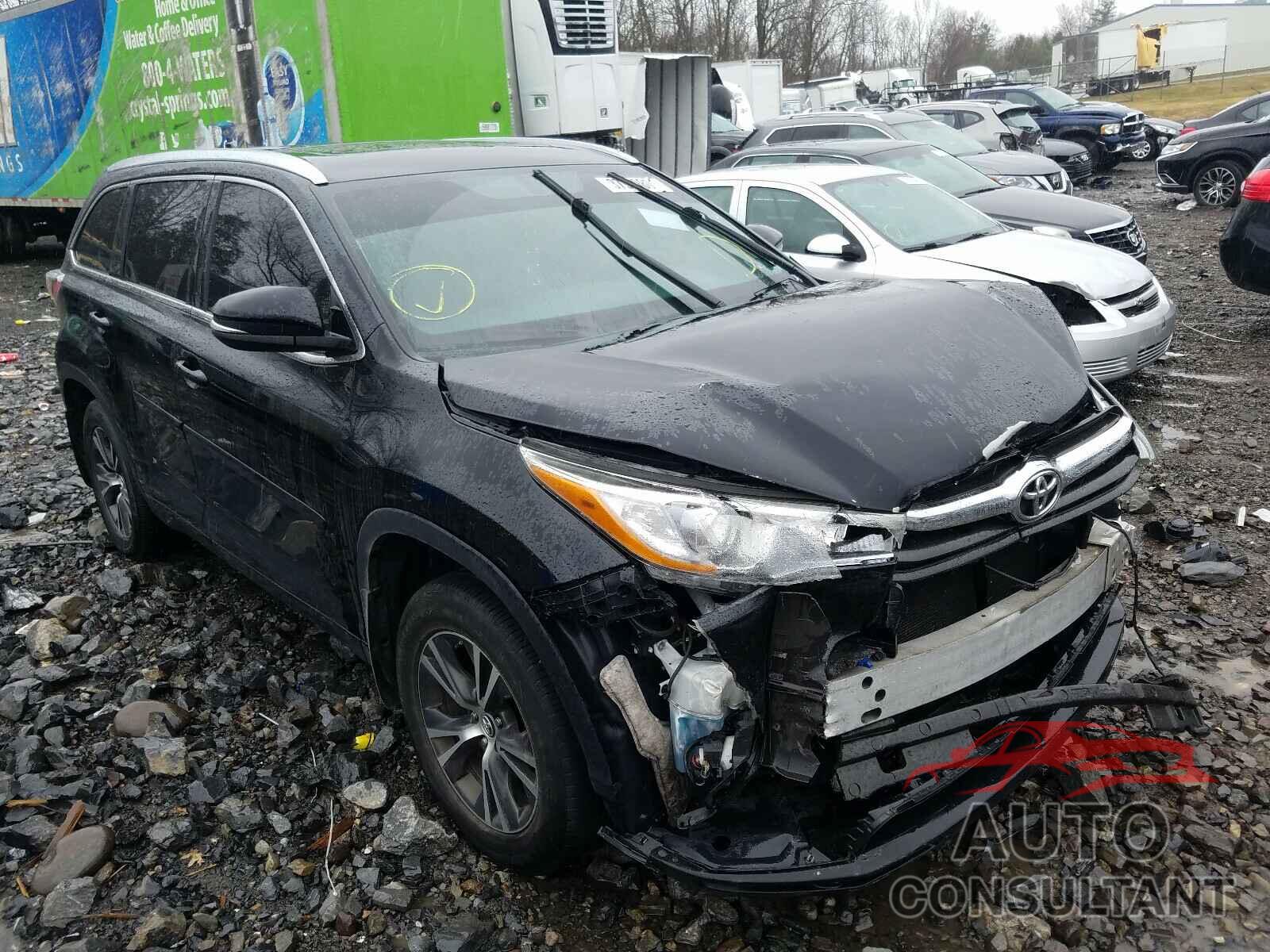 TOYOTA HIGHLANDER 2016 - 5TDJKRFH8GS308430