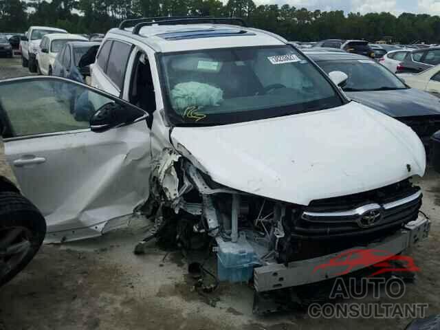 TOYOTA HIGHLANDER 2015 - 5TDKKRFH8FS090282
