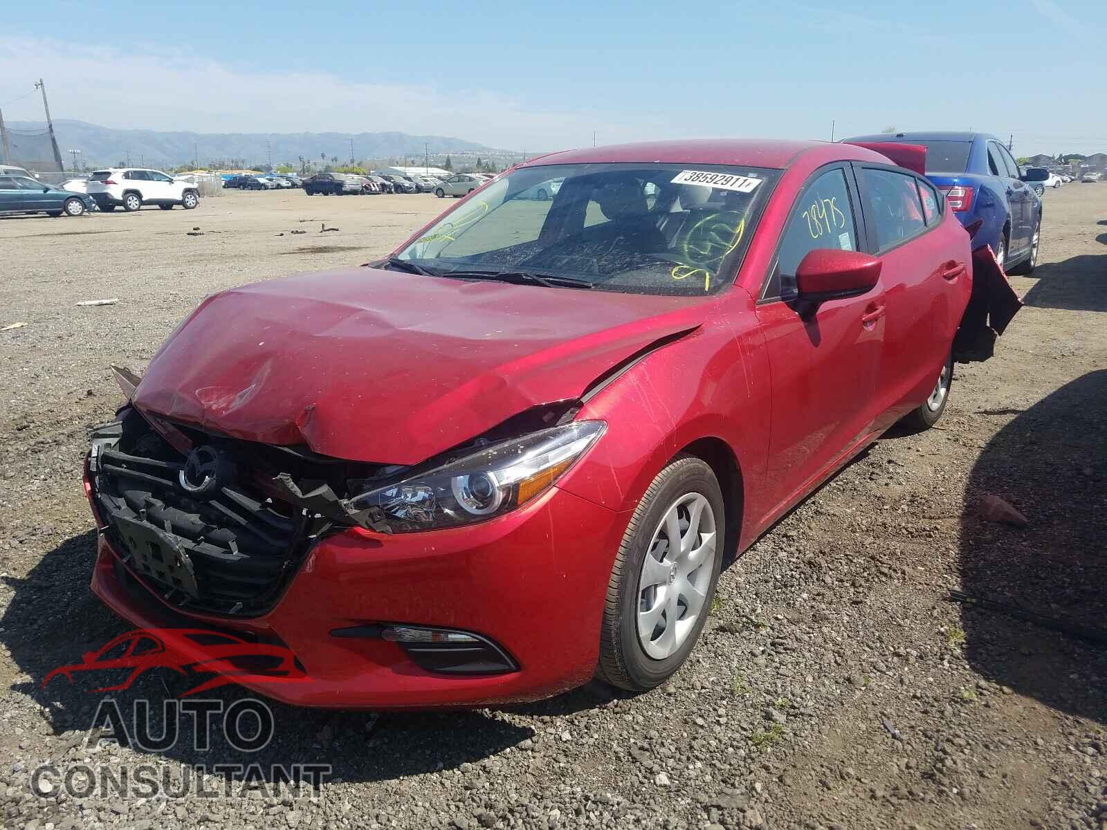 MAZDA 3 2017 - 3MZBN1U73HM100574