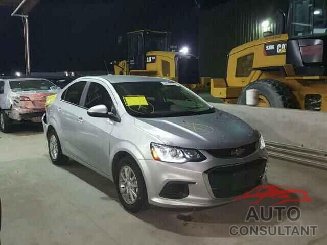 CHEVROLET SONIC 2017 - 1G1JD5SH1H4151578