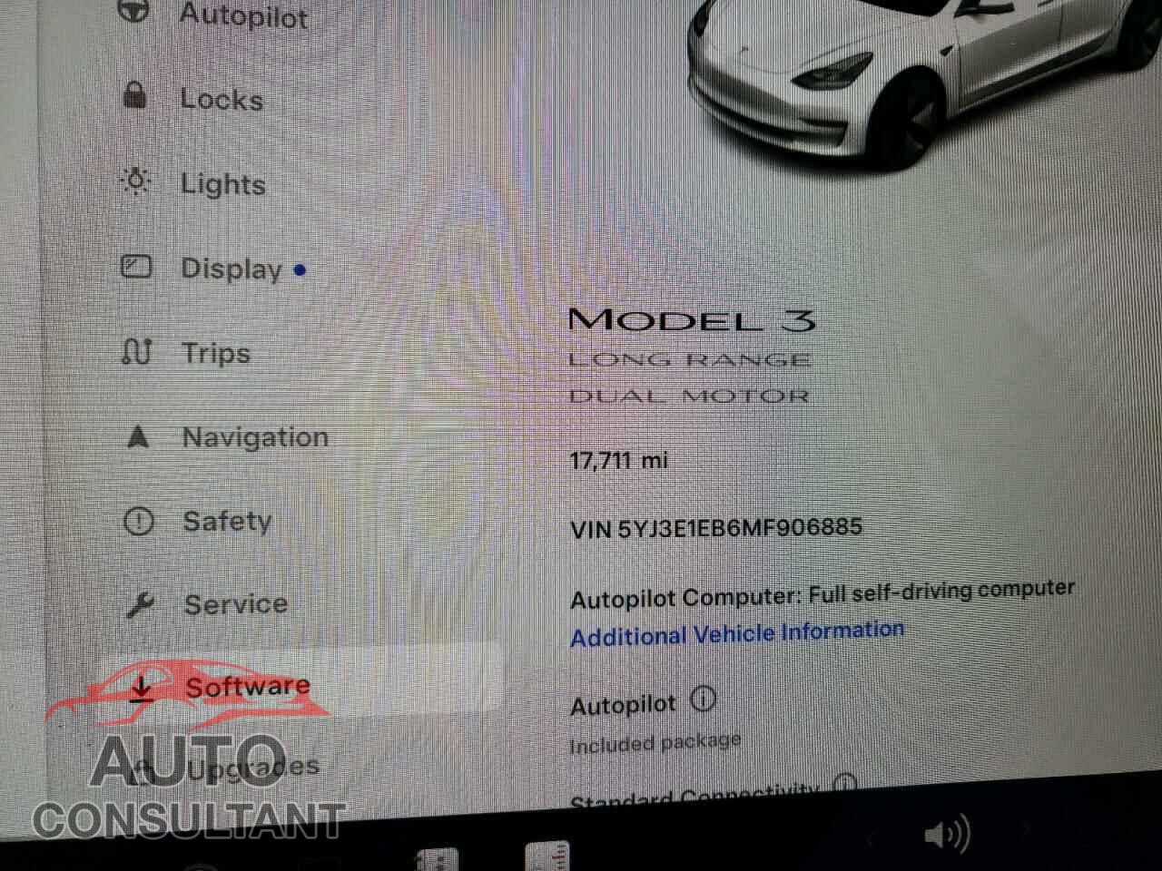 TESLA MODEL 3 2021 - 5YJ3E1EB6MF906885