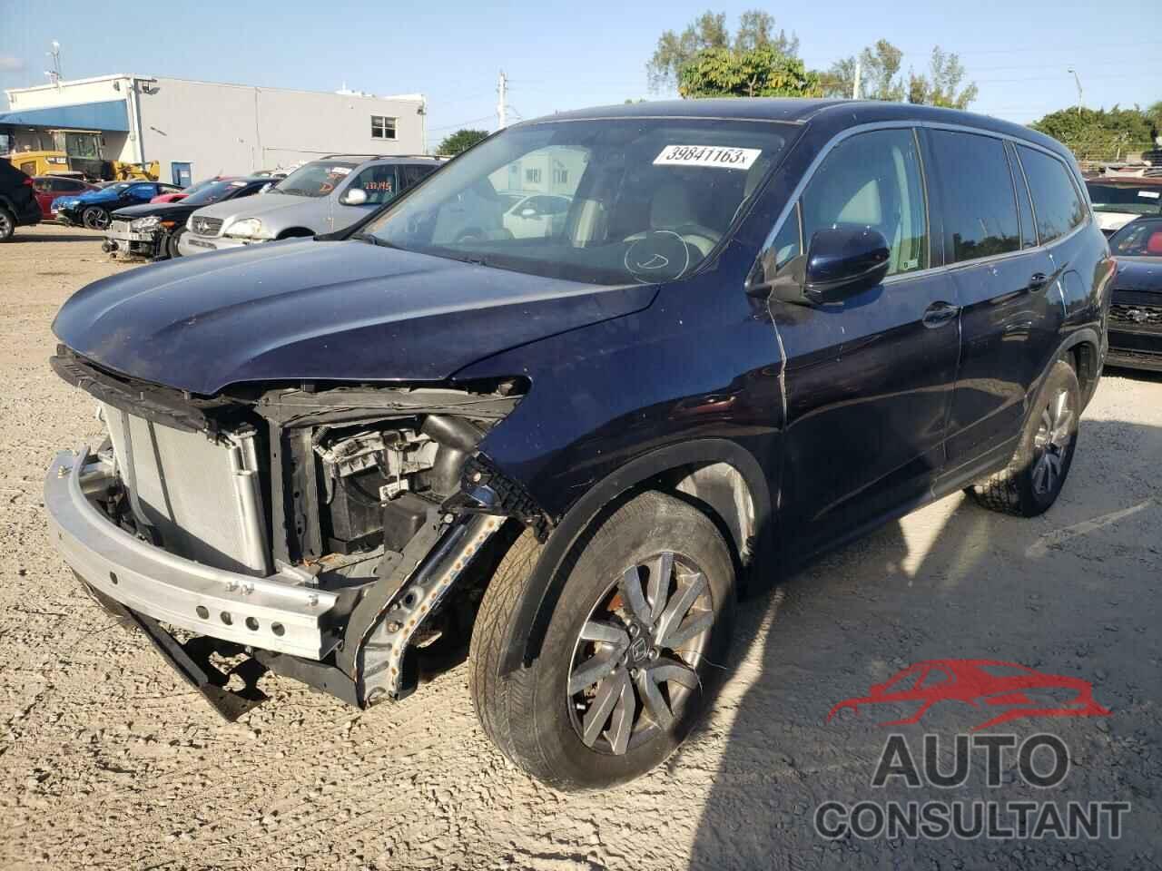 HONDA PILOT 2019 - 5FNYF6H59KB016657