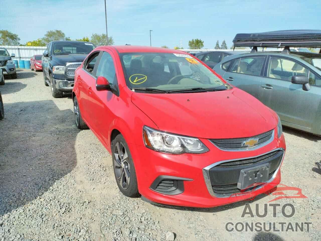 CHEVROLET SONIC 2020 - 1G1JF5SB9L4115197