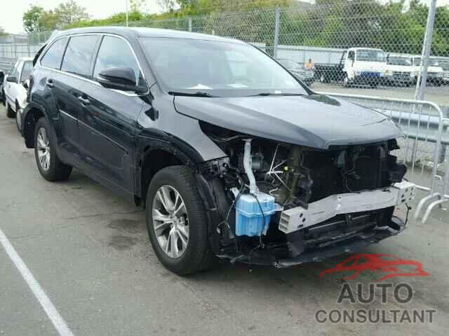 TOYOTA HIGHLANDER 2015 - 5TDBKRFHXFS145248