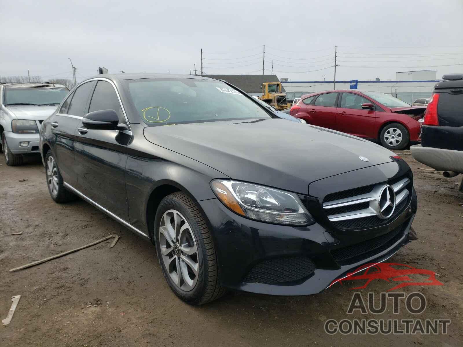 MERCEDES-BENZ C CLASS 2017 - 55SWF4KB1HU219379