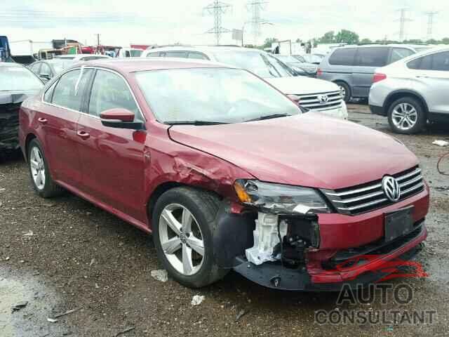 VOLKSWAGEN PASSAT 2015 - 1VWAS7A37FC120267