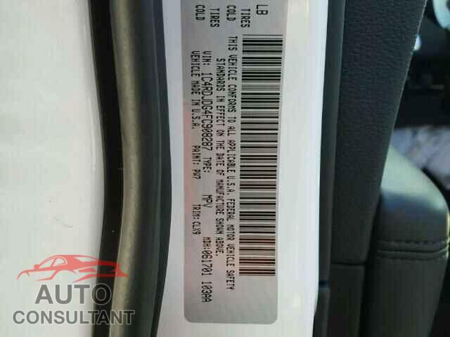 DODGE DURANGO 2015 - KNMAT2MT3JP542004