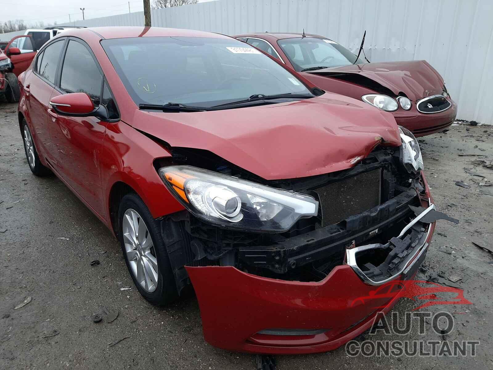 KIA FORTE 2016 - KNAFX4A65G5439138