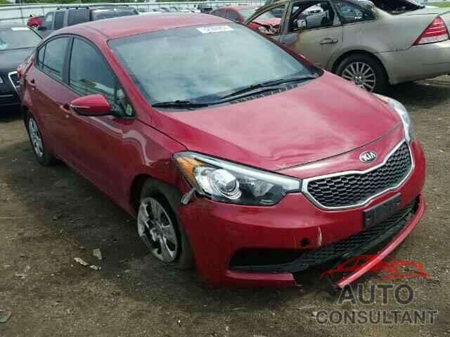 KIA FORTE 2016 - KNAFX4A69G5554891