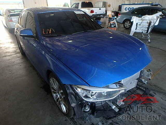 BMW 3 SERIES 2013 - 5YJYGDEE2MF061190