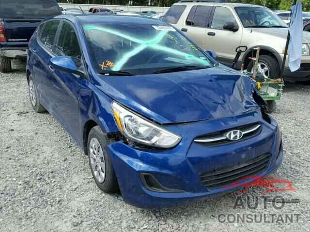 HYUNDAI ACCENT 2016 - KMHCT5AE5GU278516