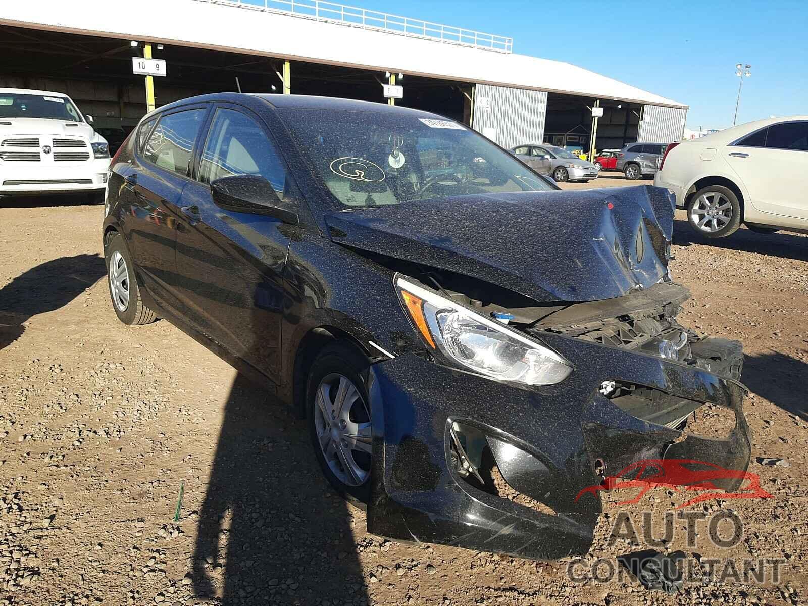 HYUNDAI ACCENT 2017 - KMHCT5AE8HU310747