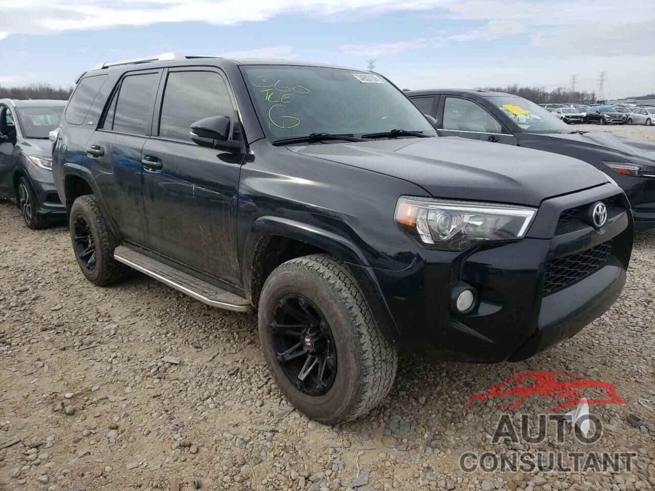 TOYOTA 4RUNNER 2016 - JTEBU5JR3G5316914