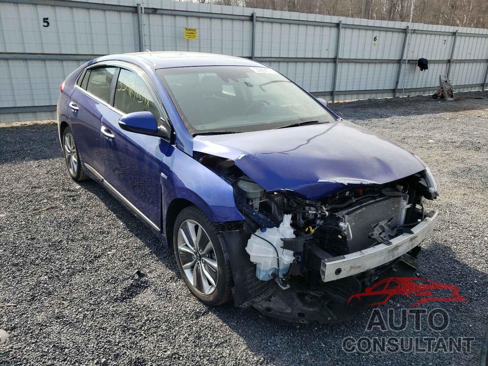 HYUNDAI IONIQ 2019 - KMHC05LC8KU119471