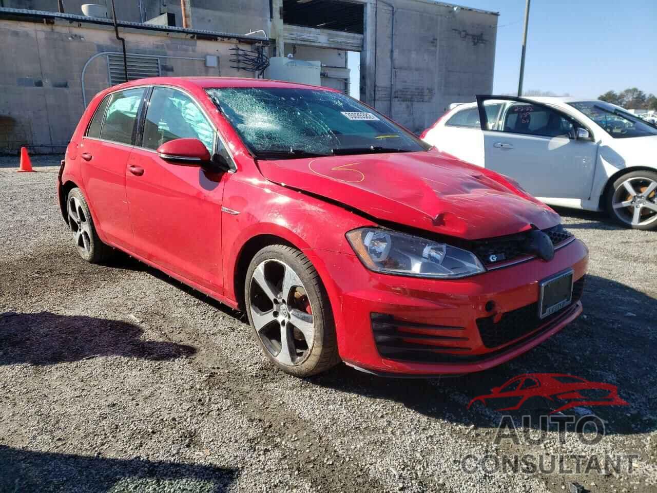 VOLKSWAGEN GTI 2017 - 3VW4T7AU0HM014845