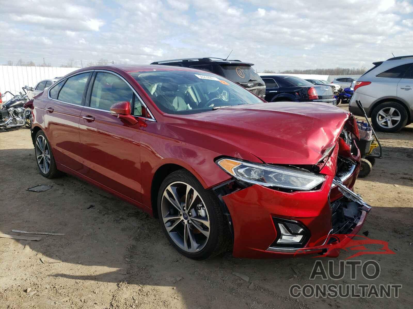 FORD FUSION 2019 - 3FA6P0K90KR249098