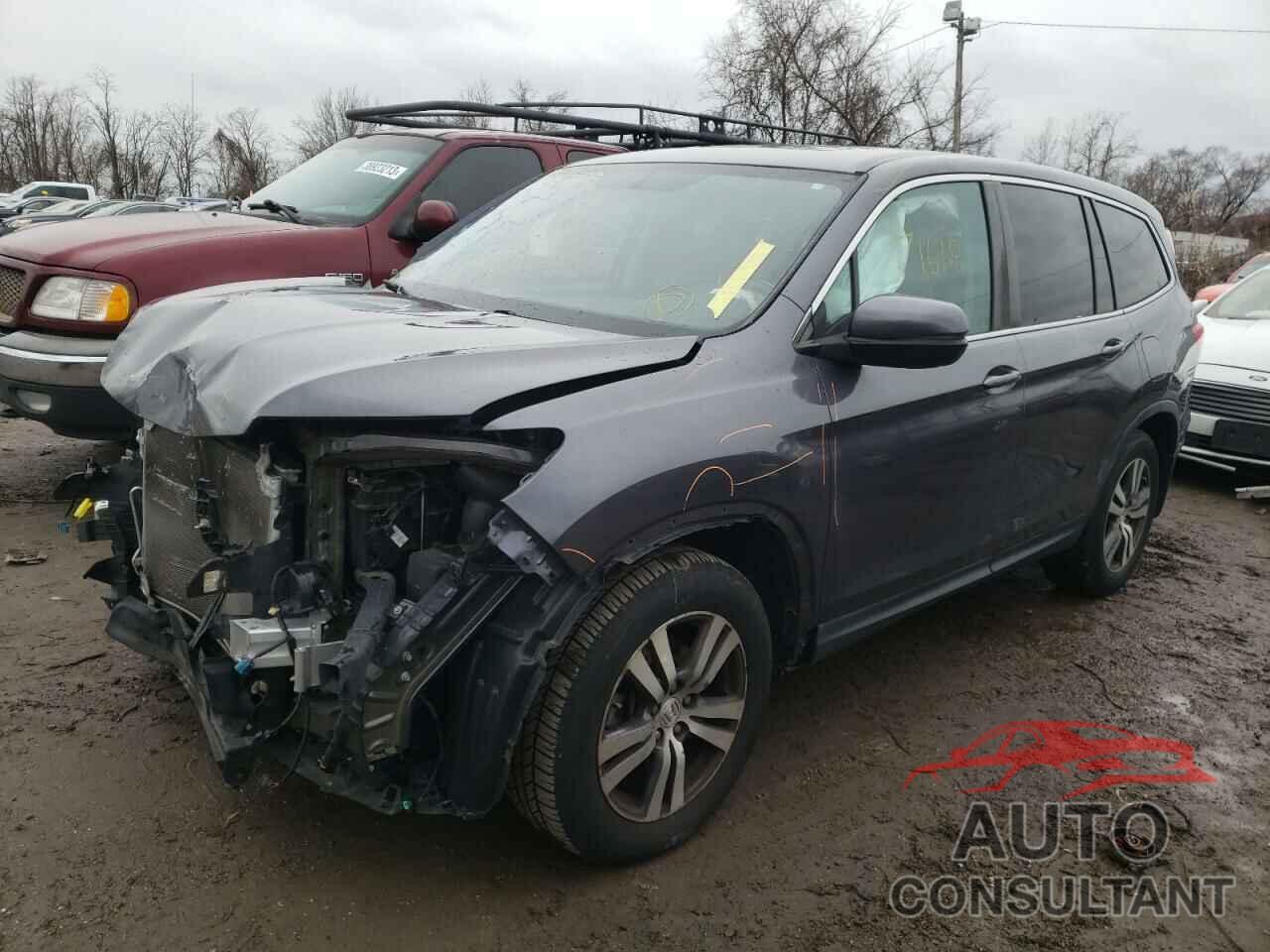 HONDA PILOT 2017 - 5FNYF5H50HB023273