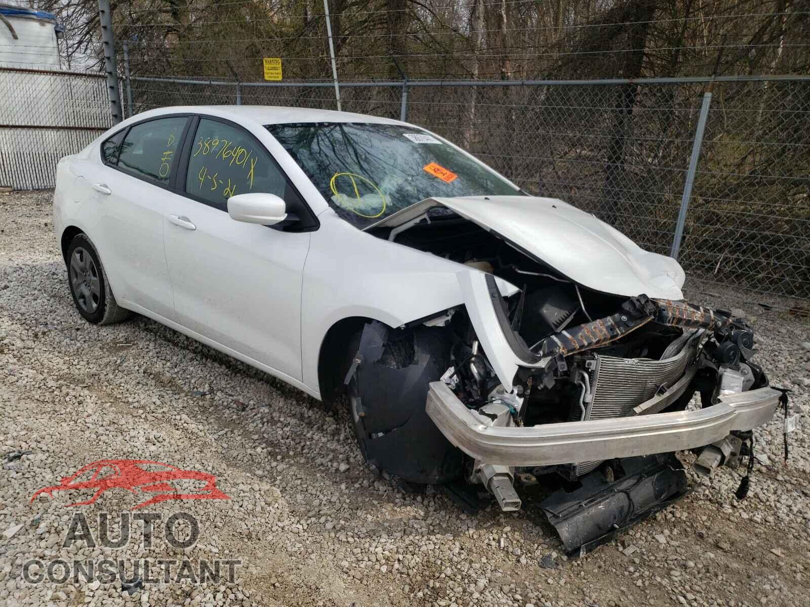 DODGE DART 2016 - 1C3CDFAA3GD769899