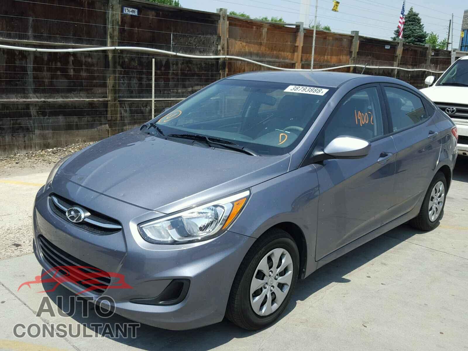 HYUNDAI ACCENT 2017 - KMHCT4AE5HU244748