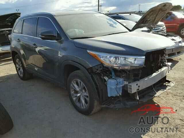 TOYOTA HIGHLANDER 2015 - 5TDKKRFHXFS070857