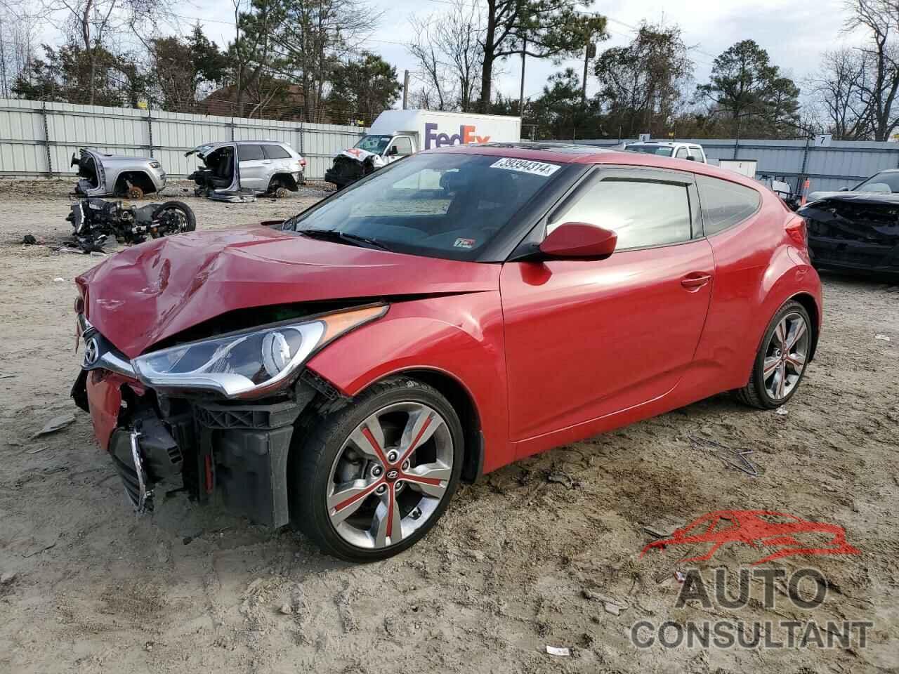 HYUNDAI VELOSTER 2017 - KMHTC6AD1HU322834