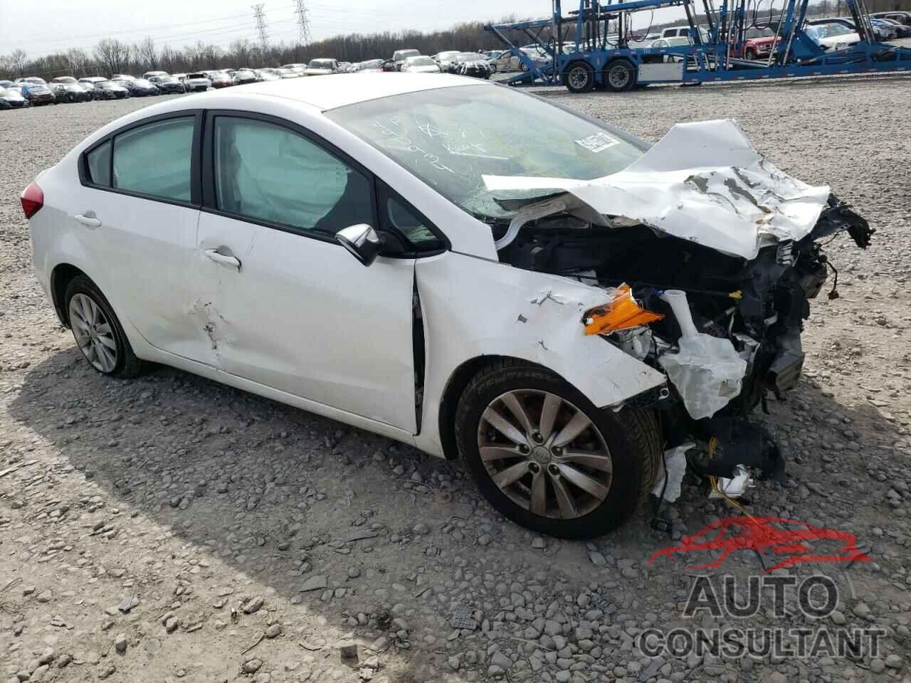 KIA FORTE 2016 - KNAFX4A61G5440934