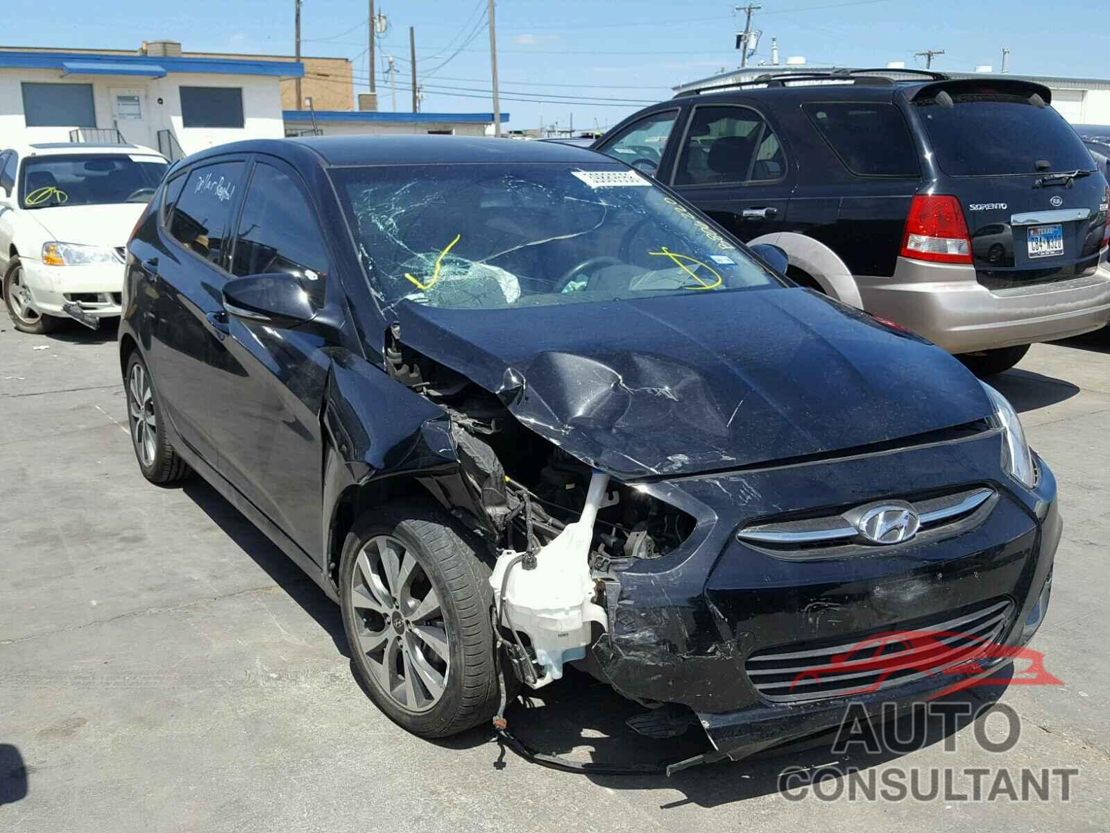 HYUNDAI ACCENT 2016 - KMHCU5AE0GU246232