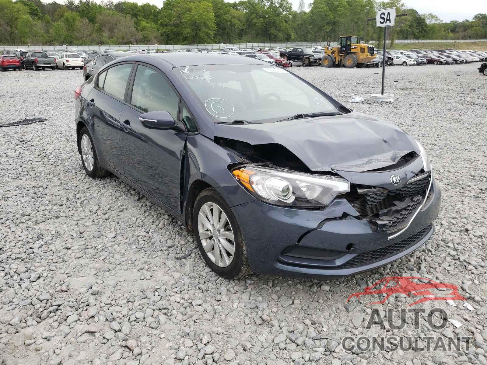 KIA FORTE 2016 - KNAFX4A61G5589943