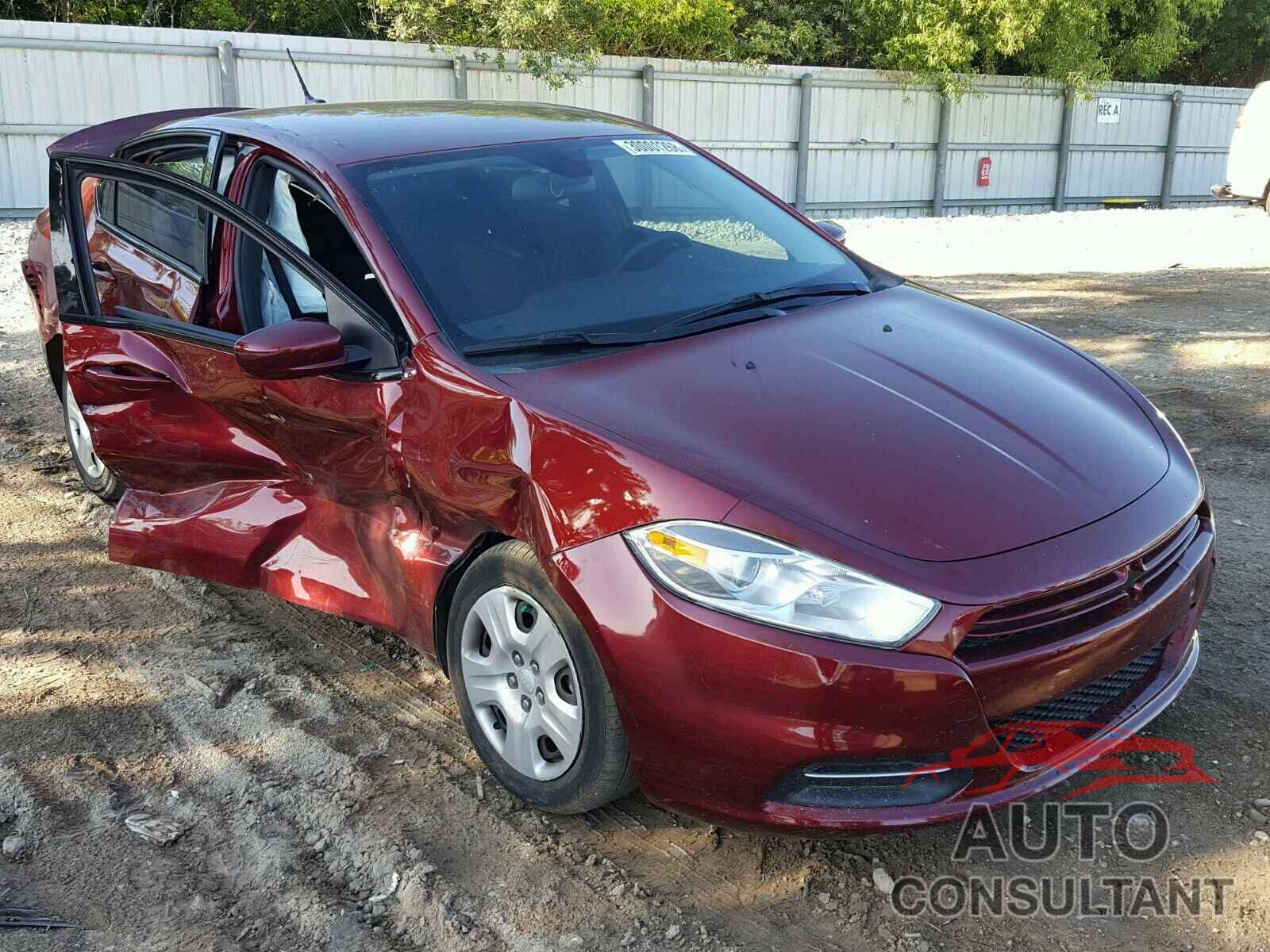 DODGE DART 2015 - 1C3CDFAAXFD363603