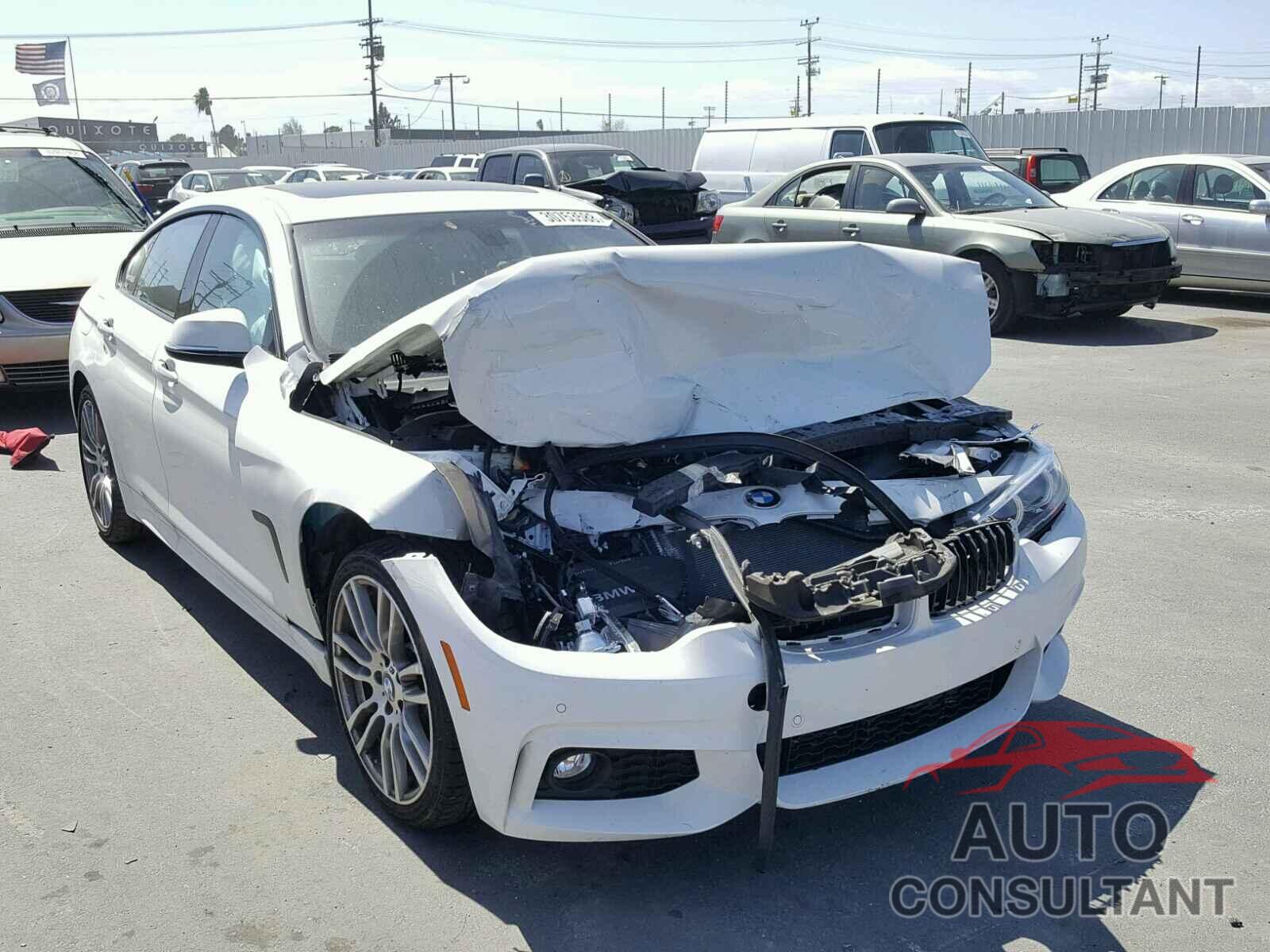 BMW 4 SERIES 2017 - WBA4F7C33HG788352