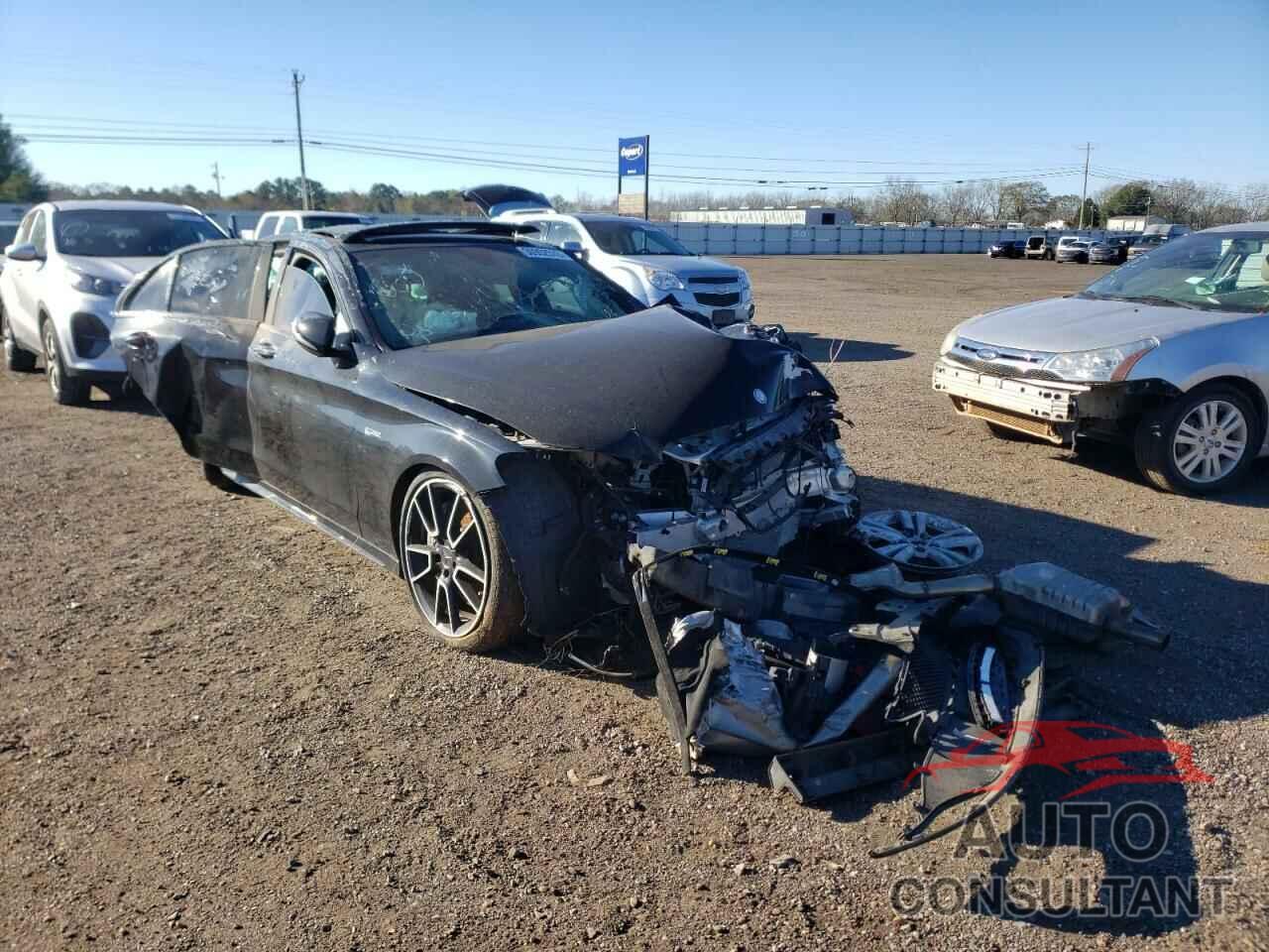 MERCEDES-BENZ C-CLASS 2017 - 55SWF6EB3HU221240
