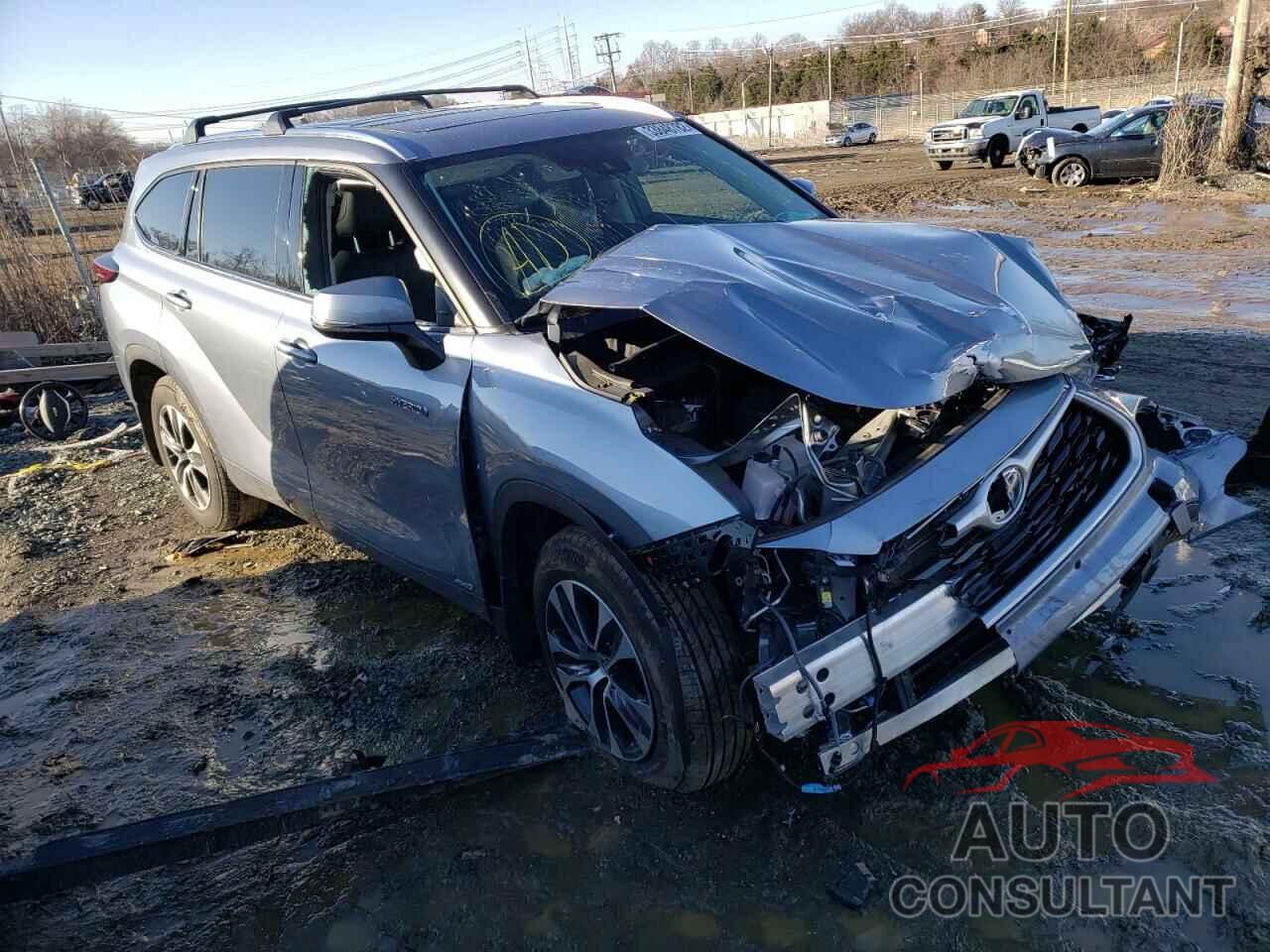 TOYOTA HIGHLANDER 2021 - 5TDGBRCH4MS047694