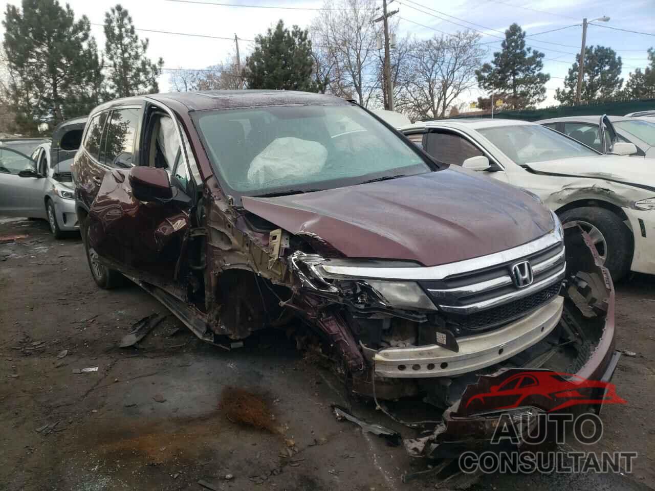 HONDA PILOT 2016 - 5FNYF6H55GB047136