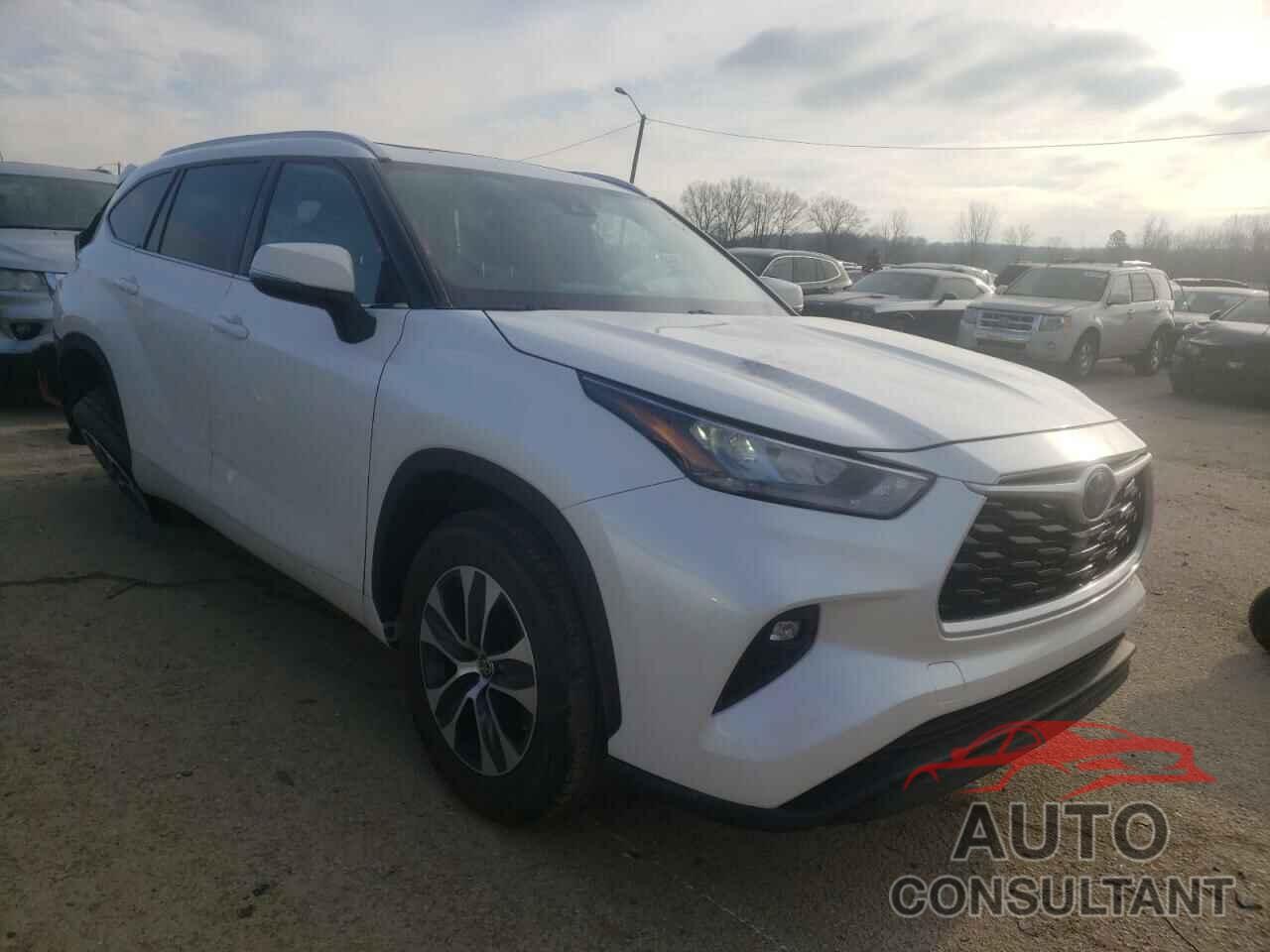TOYOTA HIGHLANDER 2020 - 5TDGZRAH1LS008087