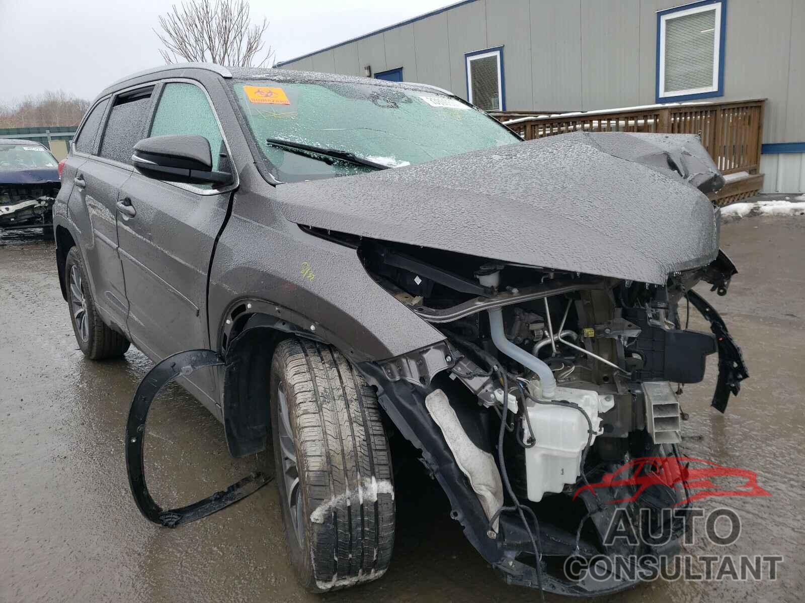 TOYOTA HIGHLANDER 2017 - 5TDJZRFH4HS430943