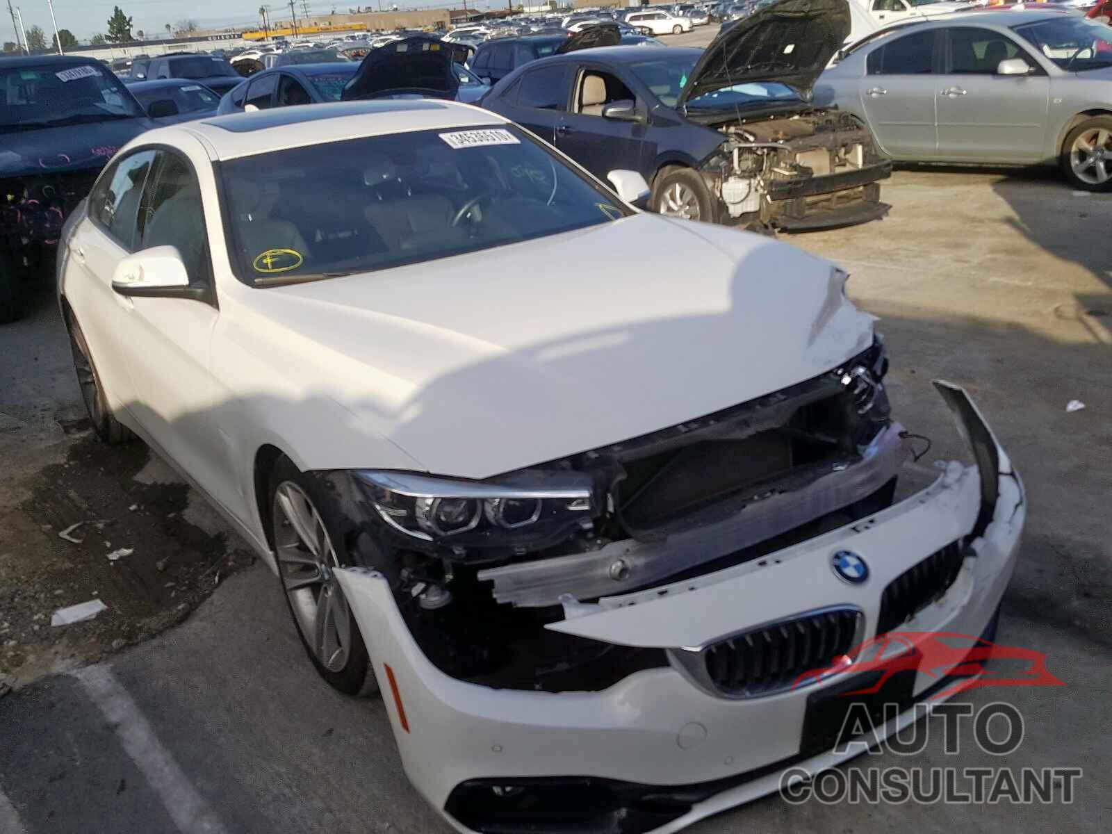 BMW 4 SERIES 2018 - WBA4J1C57JBM09921