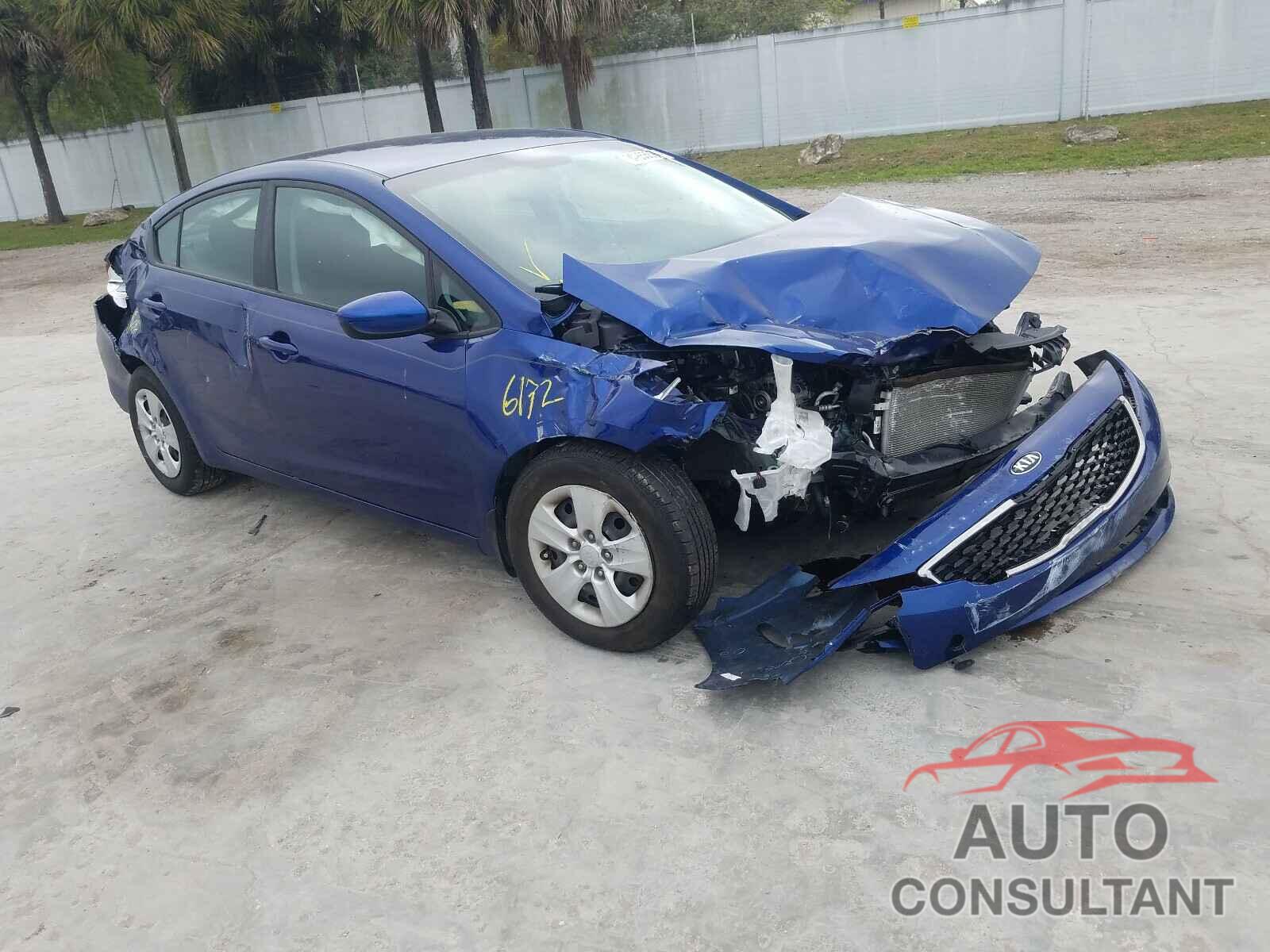 KIA FORTE 2017 - 3KPFK4A72HE145342
