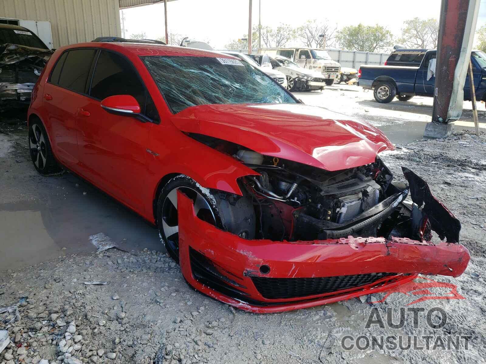 VOLKSWAGEN GTI 2017 - 3VW4T7AU2HM062654