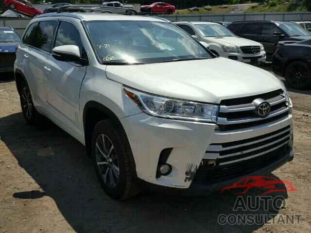 TOYOTA HIGHLANDER 2017 - 5TDJZRFH9HS513235